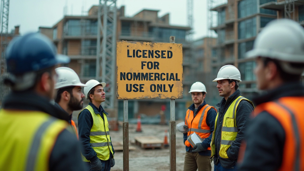 Licensed for Non-Commercial: What It Really Means in Construction