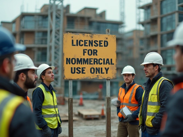 Licensed for Non-Commercial: What It Really Means in Construction