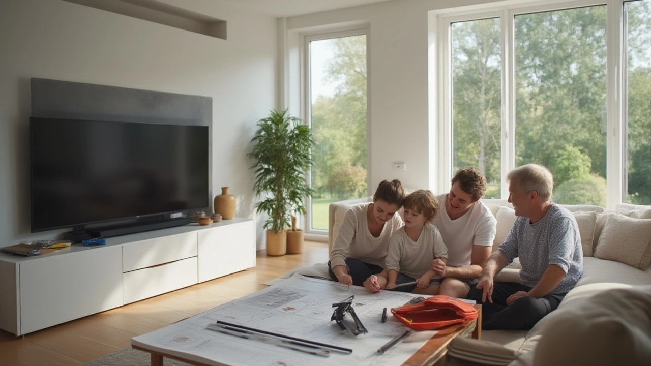 Wall-Mounting Your TV in a New Build: What Homeowners Need to Know