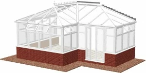 Edwardian P-shape DIY Conservatories