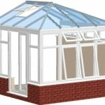 the roof glazing is fitted onto roof structure